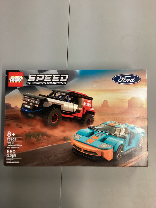 Lego Speed Champions Ford GT Heritage Edition And Bronco R (76905)