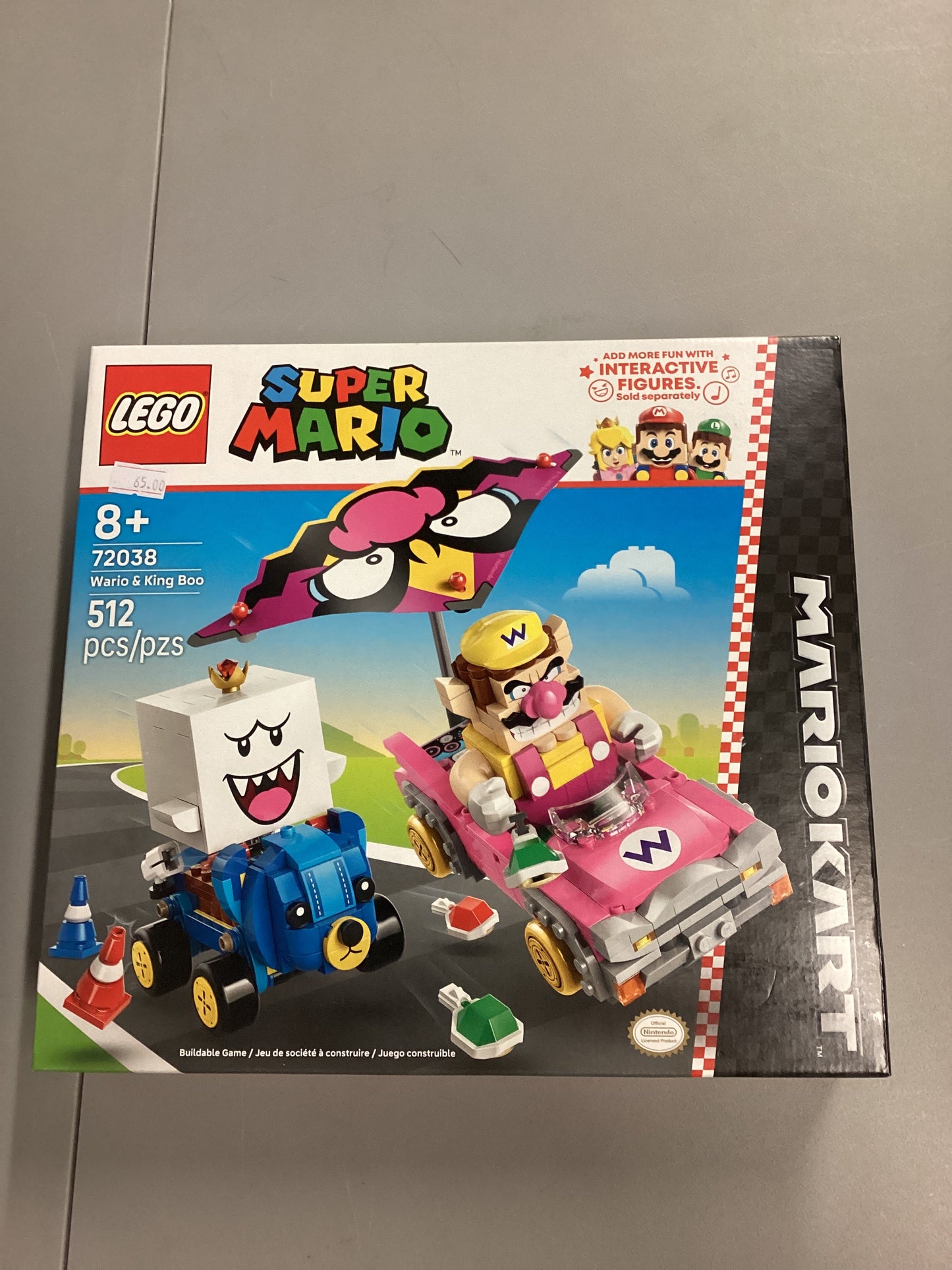 Lego Super Mario Wario And King Boo (72038)