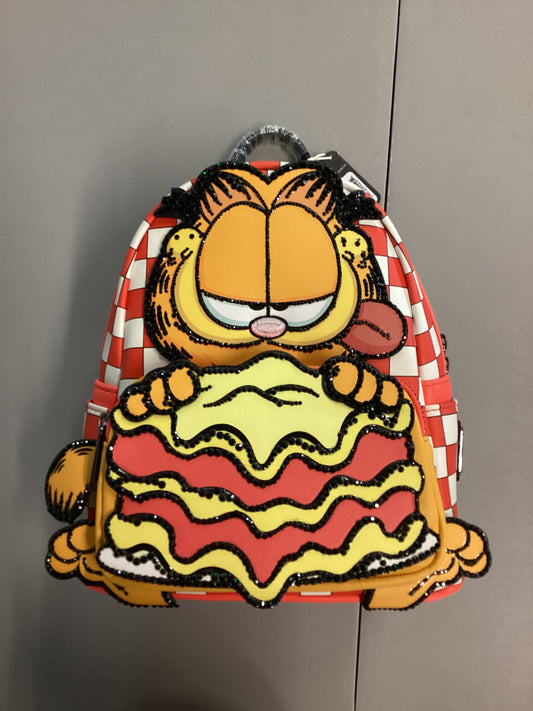 Garfield Loves Lasagna Loungefly Mini Backpack