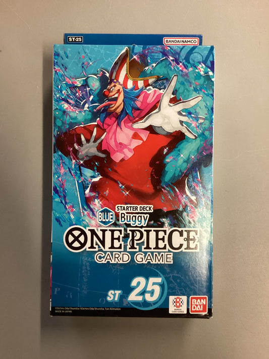 One Piece Card Game ST25 Starter Deck Blue Buggy
