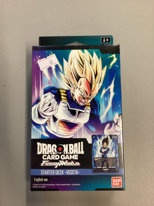 DragonBall Super Card Game Fusion World Starter Deck Vegeta