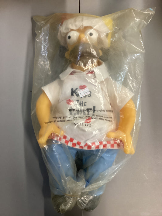 The Simpsons Homer Simpson Kiss The Chef Plush