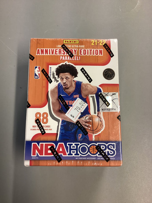 Panini 2021-22 NBA Basketball Hoops Blaster Box