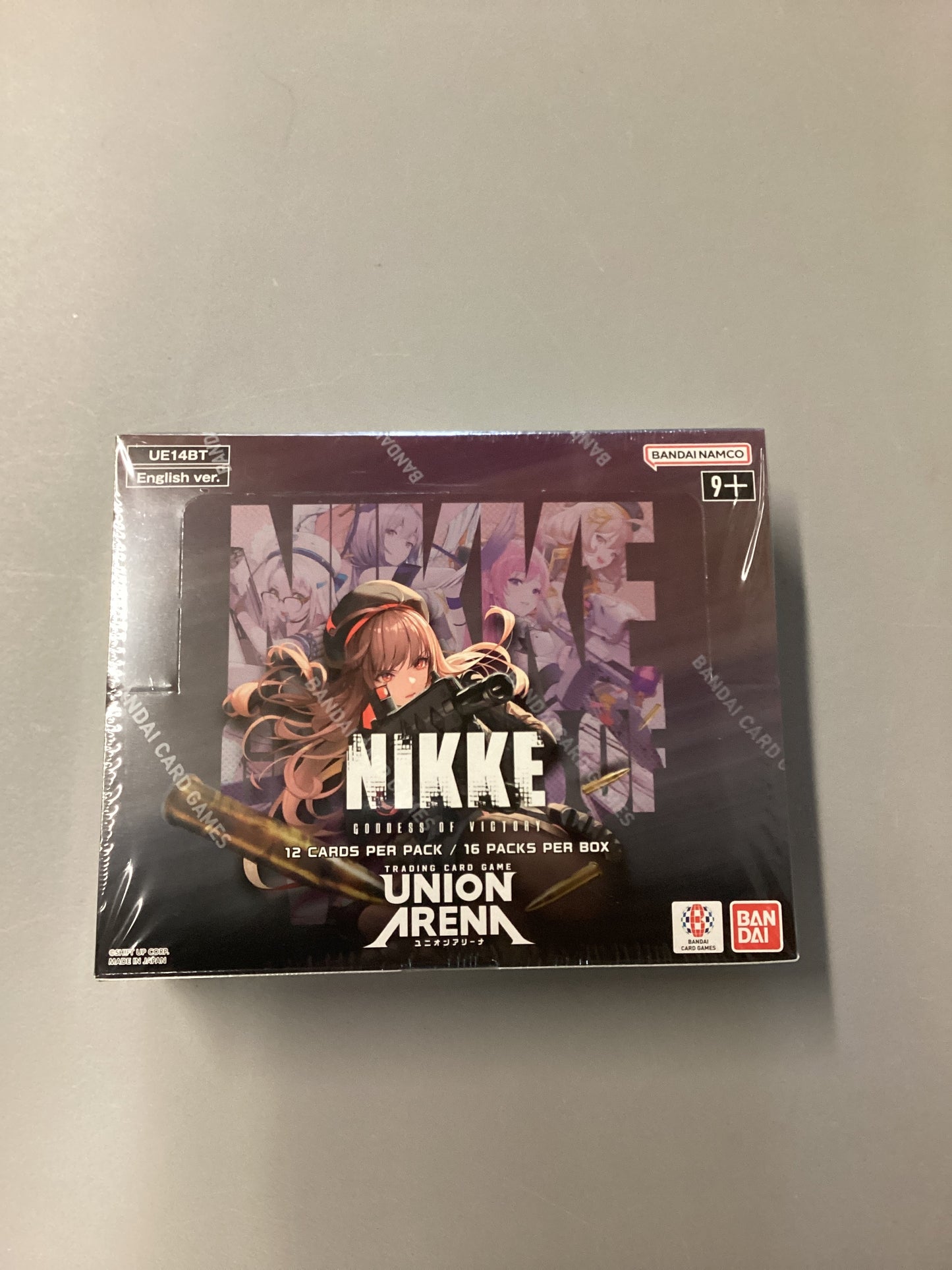 Union Arena Nikke Goddess Of Victory Sealed Booster Box