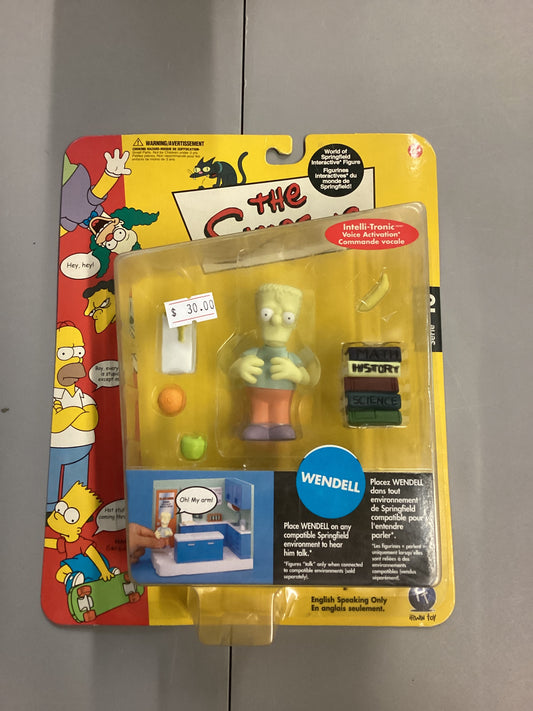 The Simpsons World Of Springfield Wendell Figure