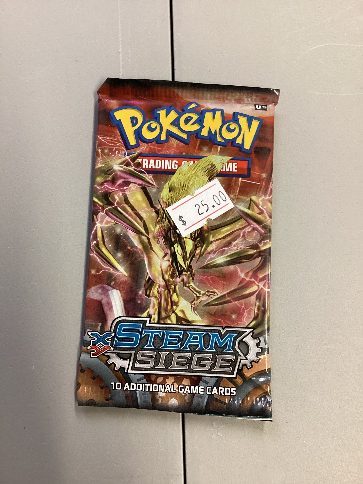 Pokemon TCG Steam Siege Booster Pack