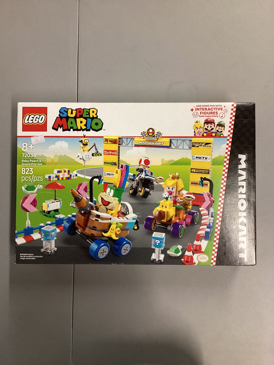 Lego Super Mario Baby Peach And Grand Prix Set (72036)