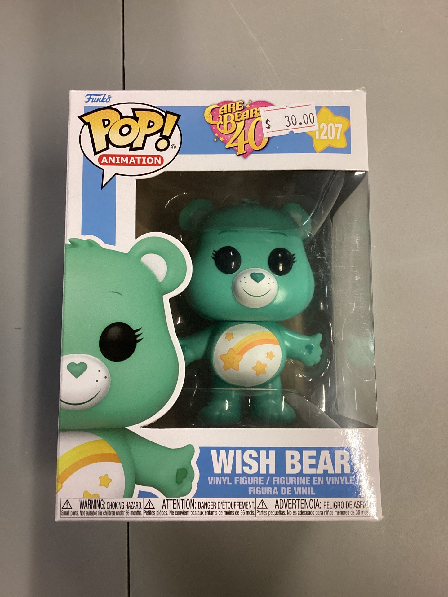 Funko Pop Care Bears 40th Wish Bear 1207