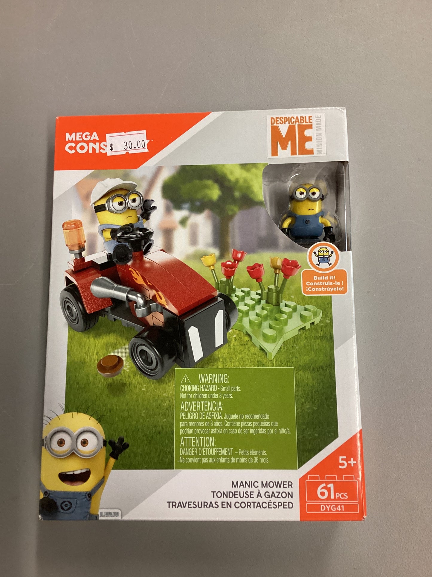 Mega Construx Despicable Me Manic Mower