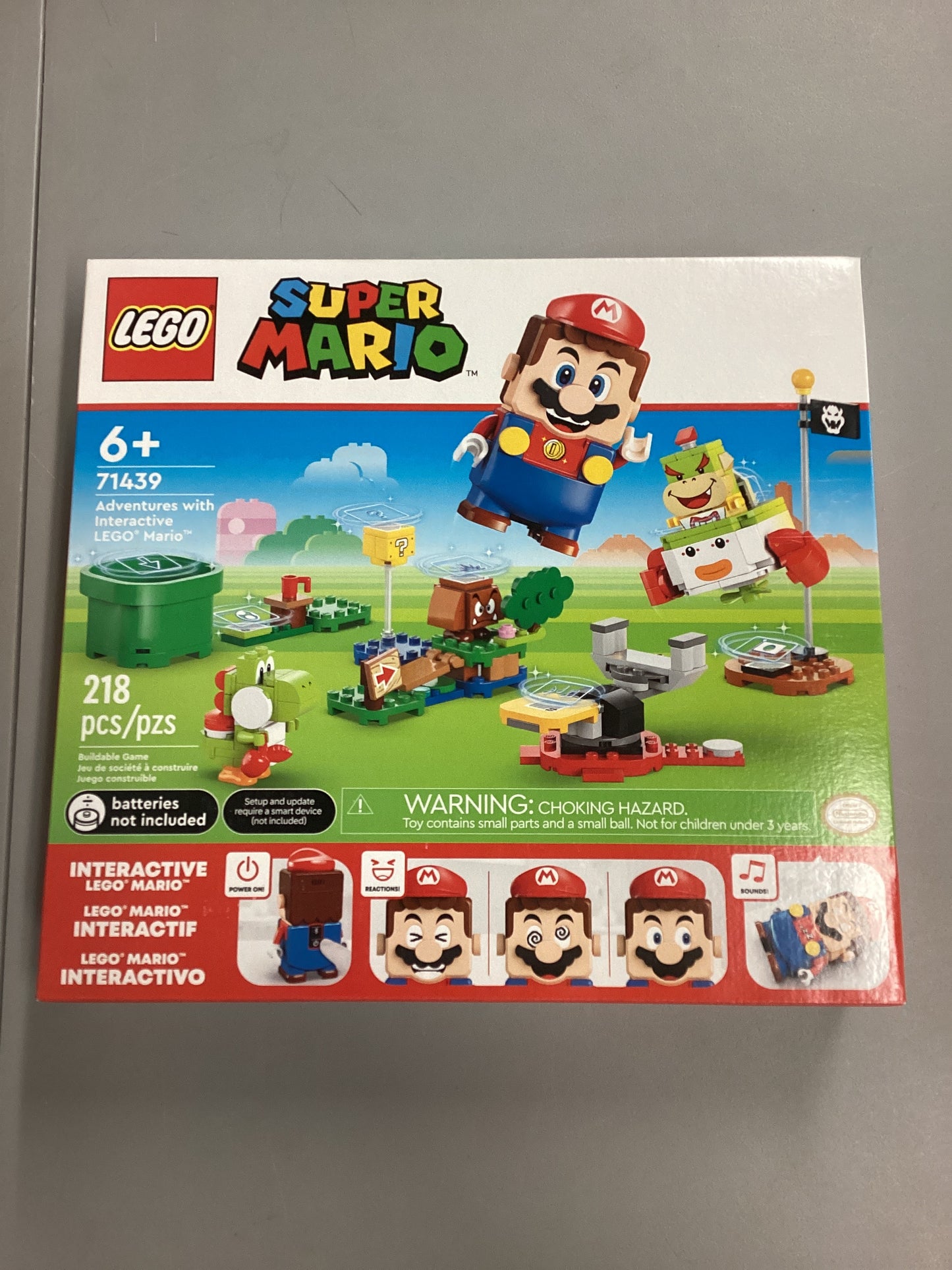 Lego Super Mario Adventures With Interactive Lego Mario