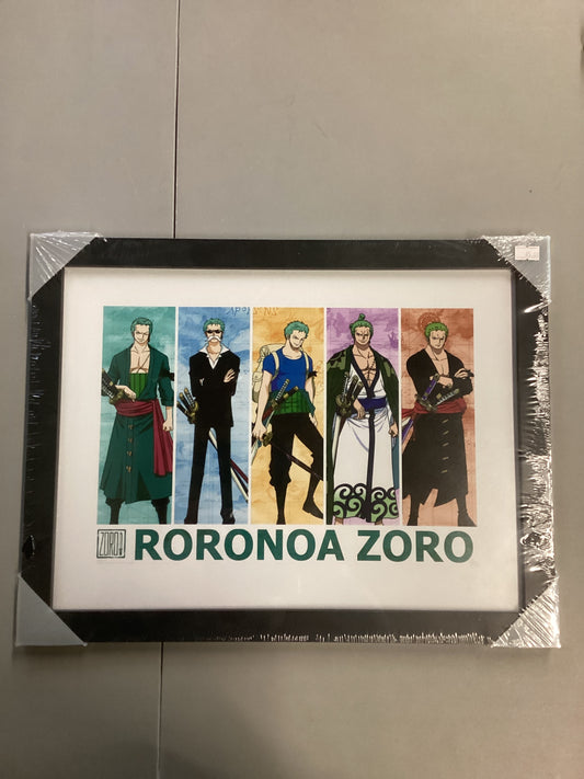 One Piece ABYStyle Framed Print Roronoa Zoro