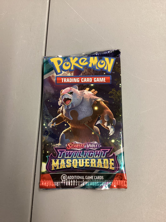 Pokemon TCG Sealed Scarlet And Violet Twilight Masquerade Booster Pack
