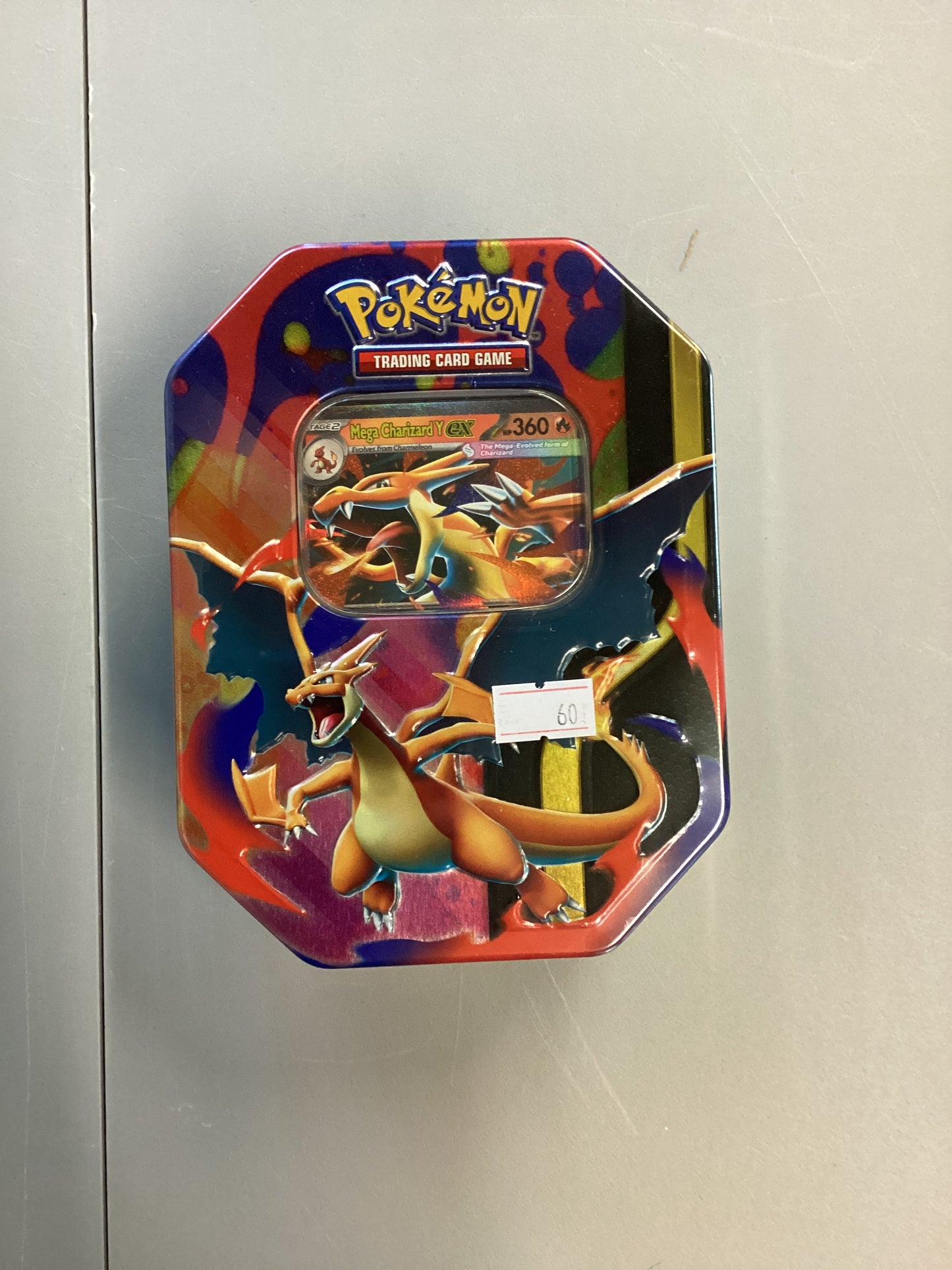 Pokemon TCG Mega Charizard Y ex Tin