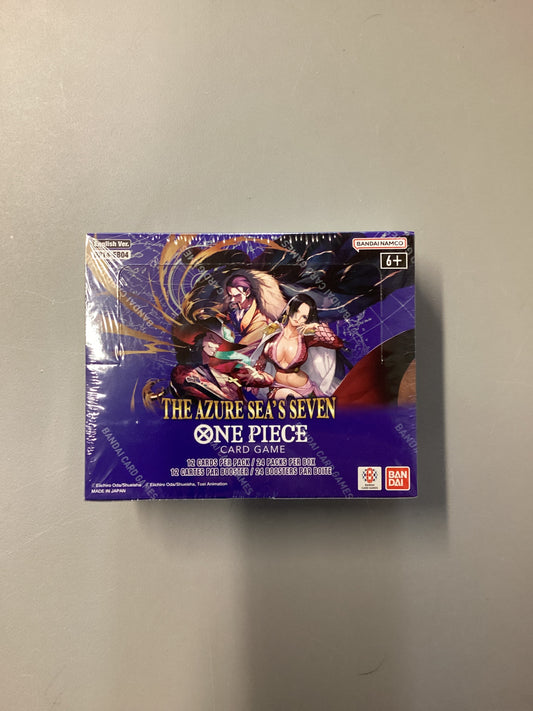 One Piece Card Game The Azure Sea’s Seven Sealed Booster Box