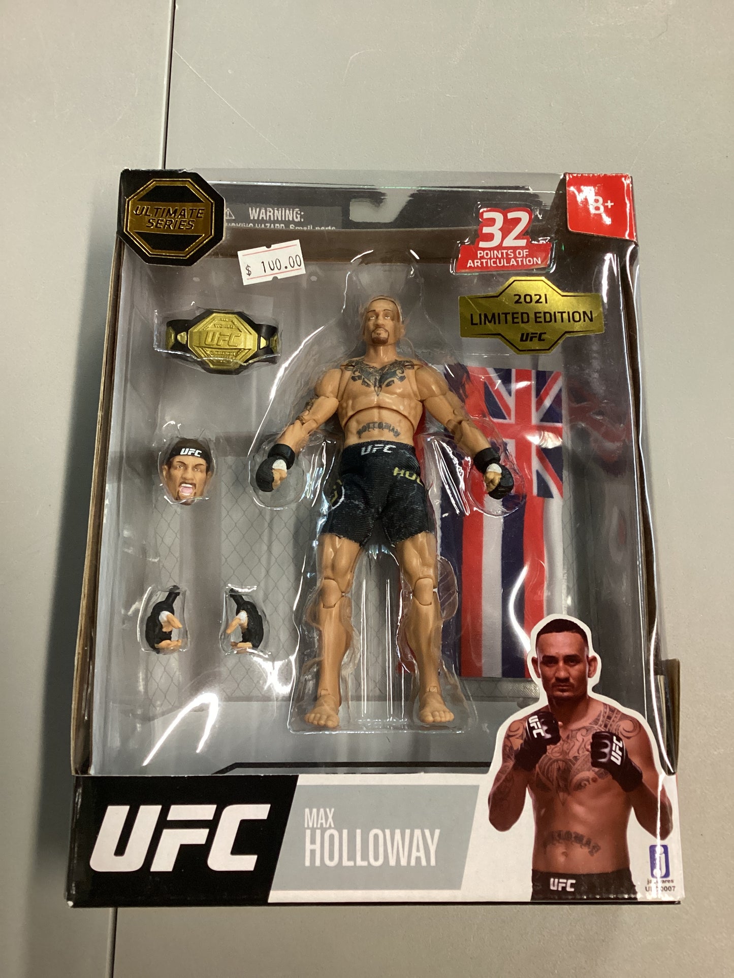 UFC Ultimate Series Max Holloway Action Figure