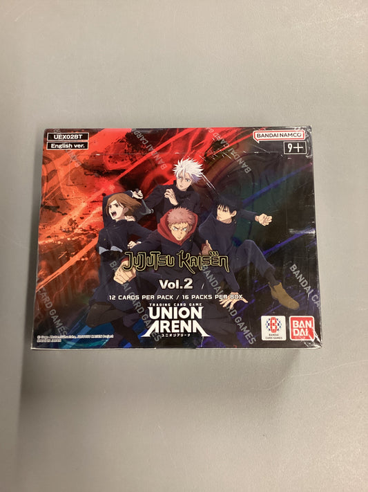 Union Arena Jujutsu Kaisen Volume 2 Sealed Booster Box