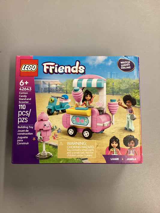 Lego Friends Cotton Candy Stand And Scooter (42643)