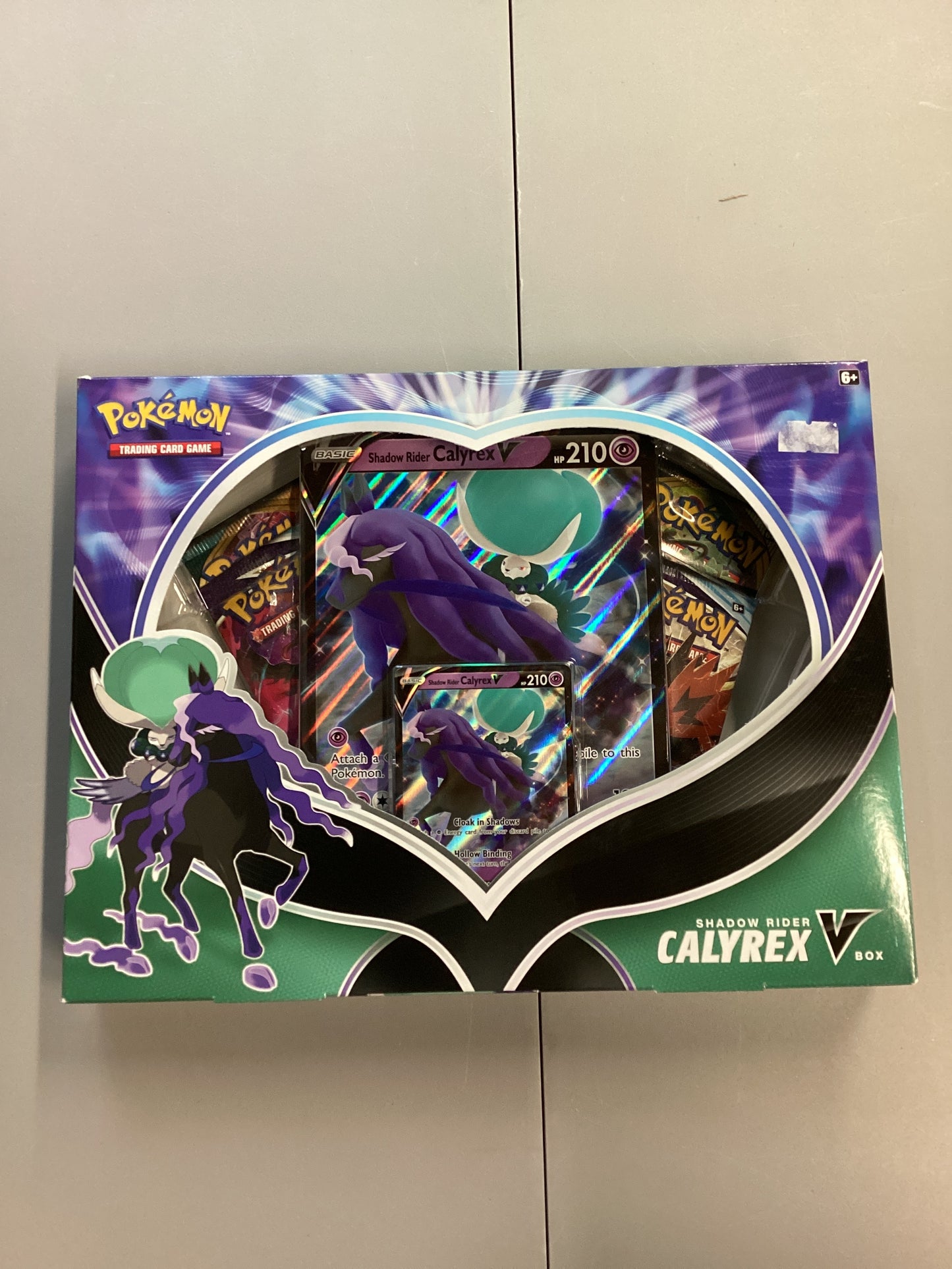 Pokemon TCG Shadow Rider Calyrex V Box