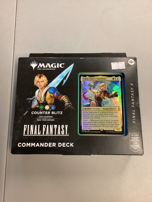Magic The Gathering Final Fantasy Counter Blitz Commander Deck