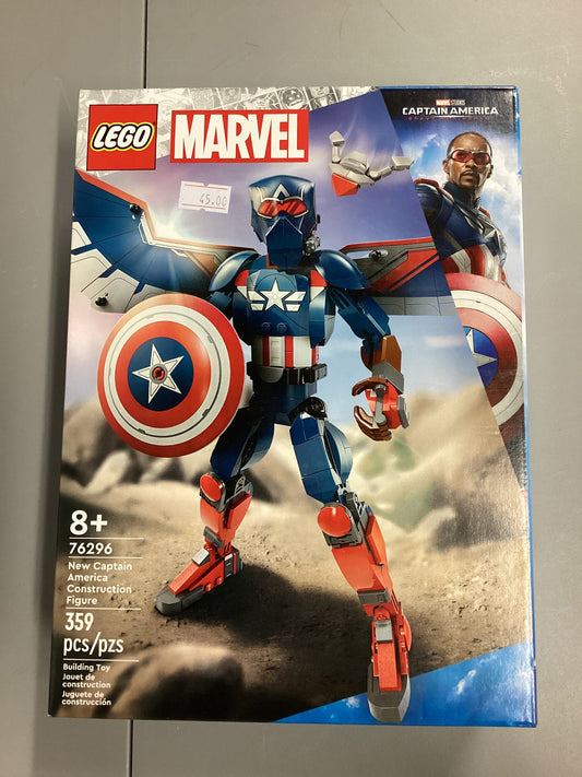 Lego Marvel New Captain America Construction Figure (76296)