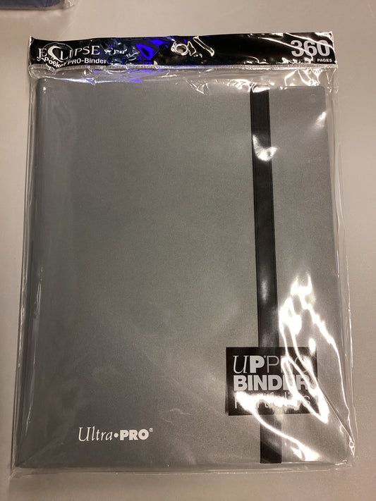 Ultra Pro Eclipse 9 Pocket Binder Portfolio Grey