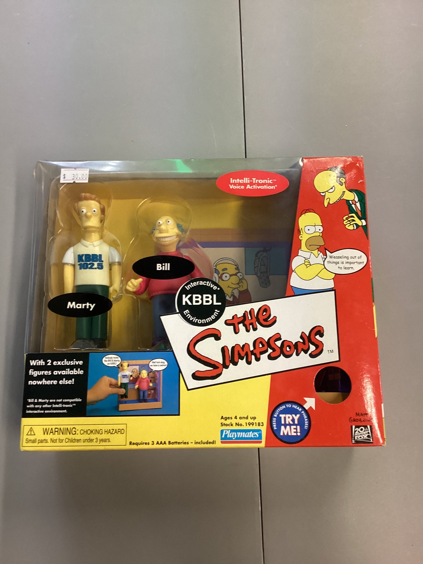 The Simpsons World Of Springfield Interactive KBBL Environment Playset