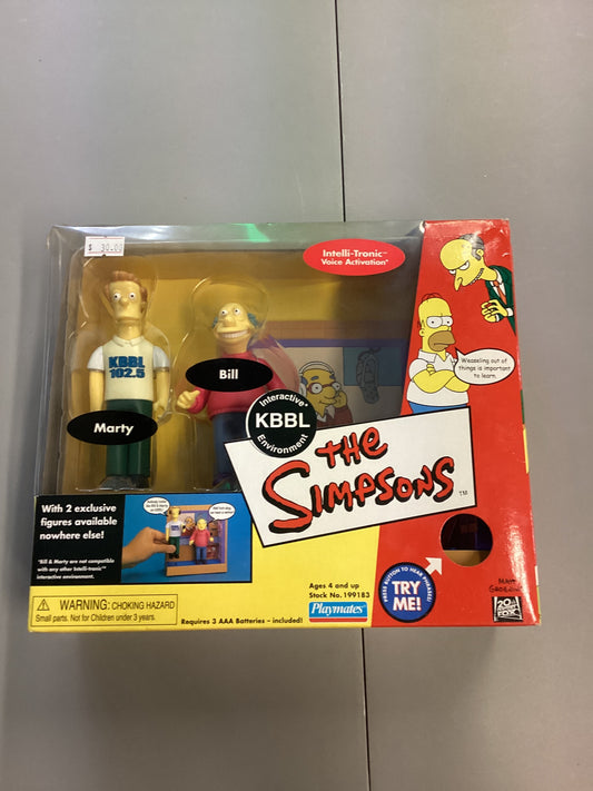 The Simpsons World Of Springfield Interactive KBBL Environment Playset