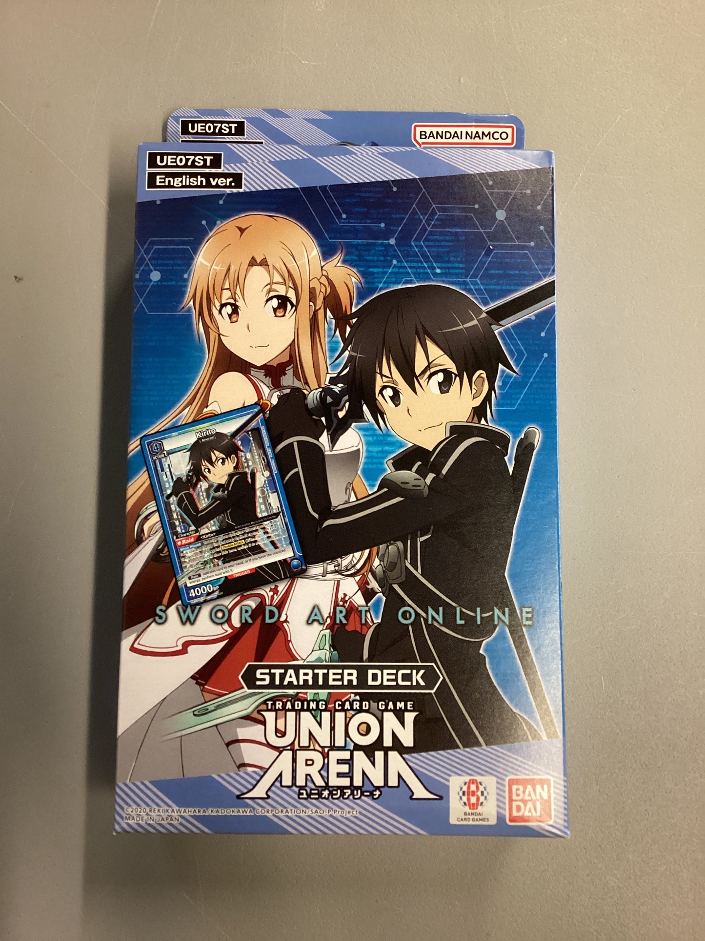 Union Arena Trading Card Game Starter Deck Sword Art Online