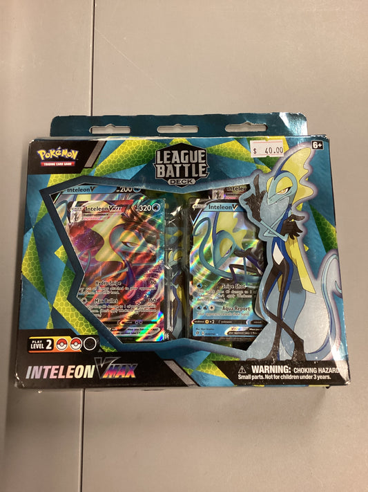 Pokemon TCG Sealed Inteleon VMAX League Battle Deck