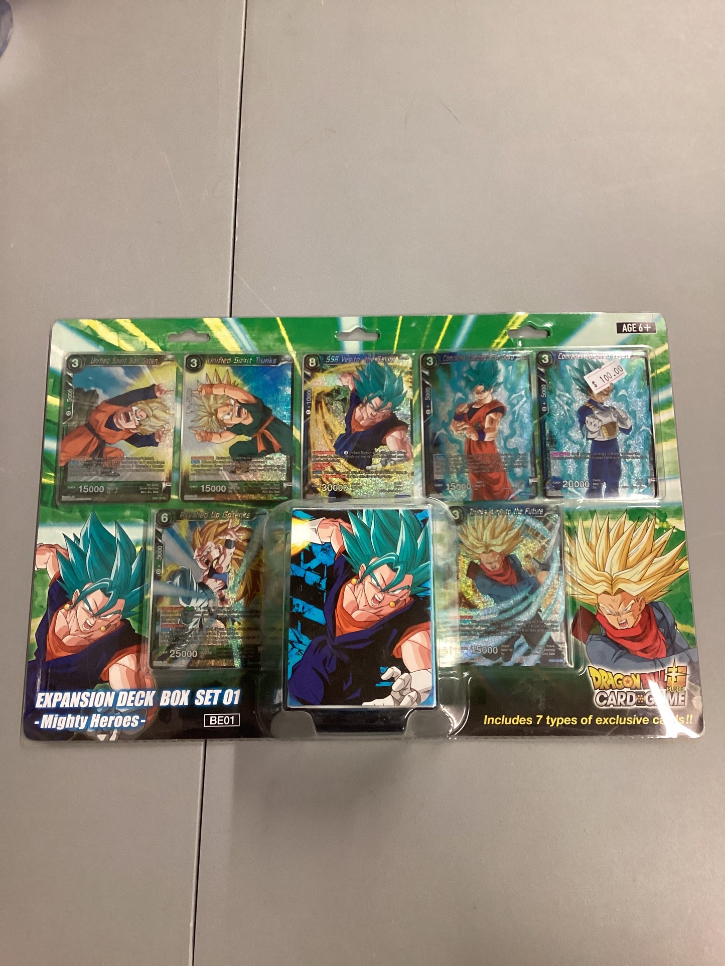 DragonBall Super Card Game Sealed Expansion Deck Box Set 01