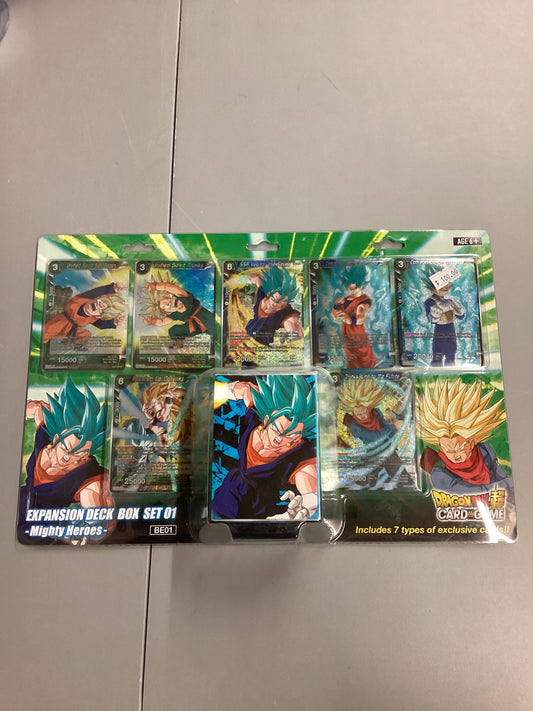 DragonBall Super Card Game Sealed Expansion Deck Box Set 01