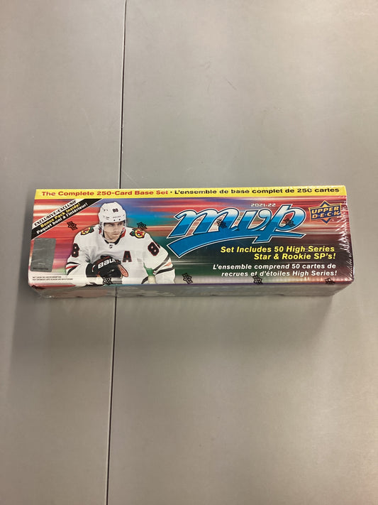 Upper Deck 2021-22 Upper Deck MVP Hockey Factory Sealed Box Set