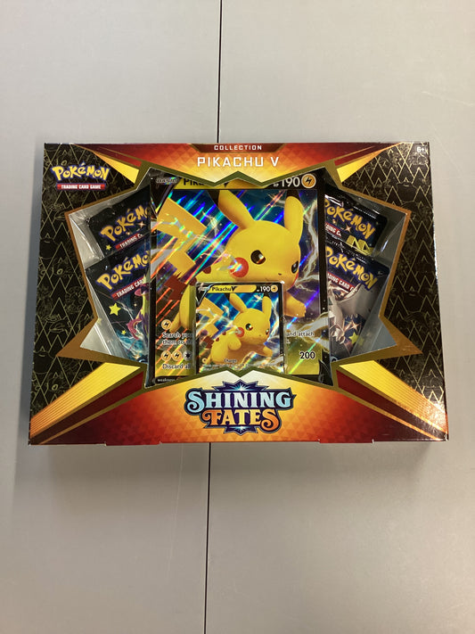 Pokemon TCG Shining Fates Pikachu V Collection Box