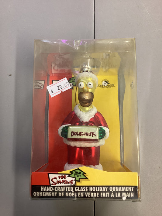 The Simpsons Christmas Ornament Santa Homer Simpson