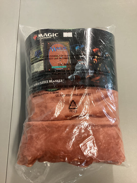 Magic The Gathering Black Lotus Fleece Throw Blanket