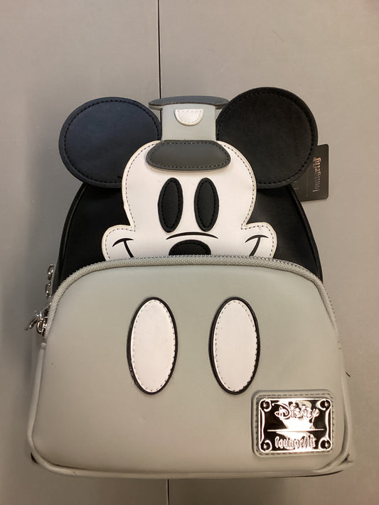 Disney Classics Steamboat Willie Mickey Mouse Loungefly Mini Backpack