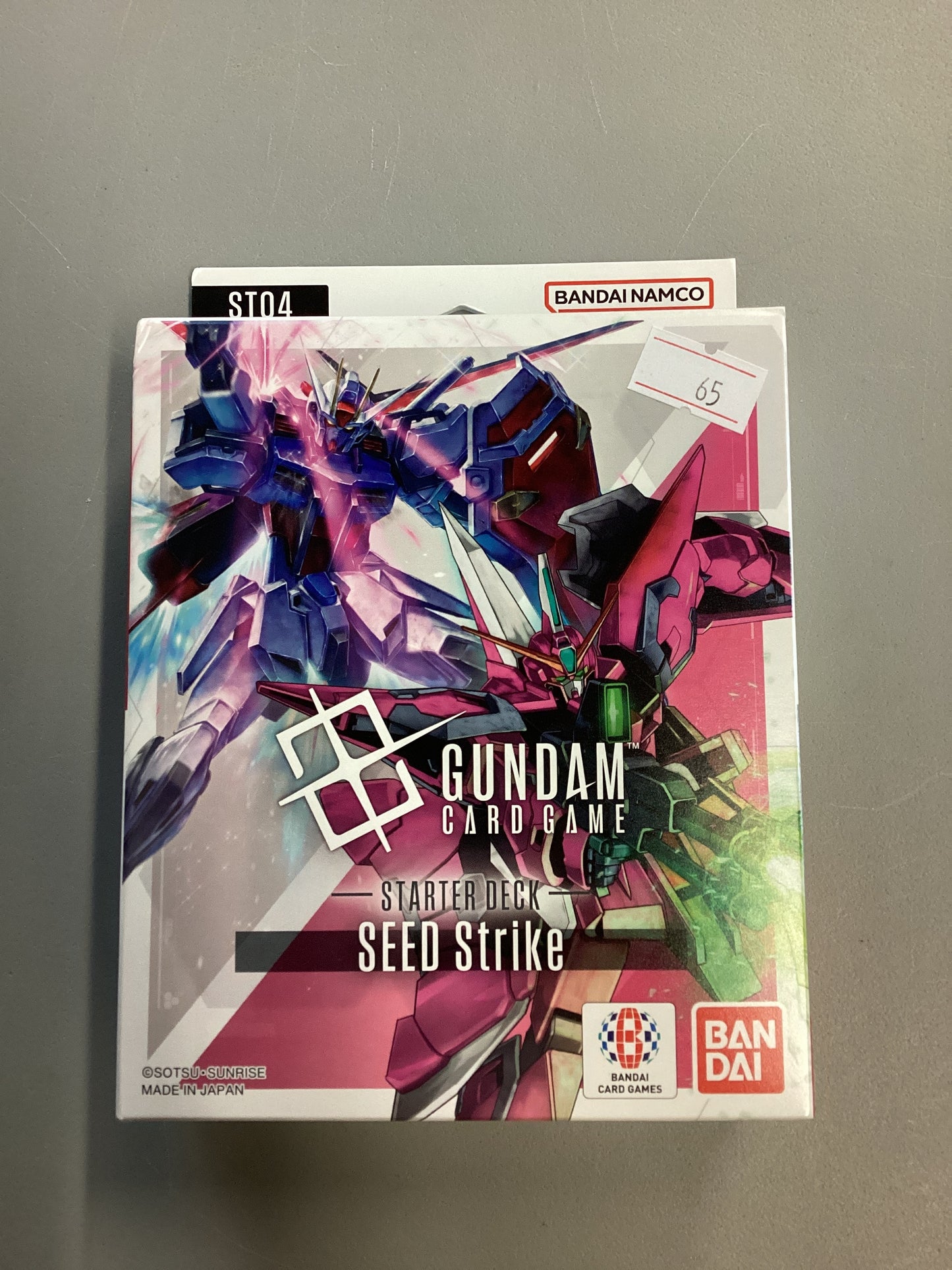 Gundam Card Game ST04 Starter Deck Seed Strike