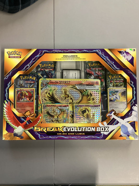 Pokemon TCG Break Evolution Box Ho-Oh And Lugia