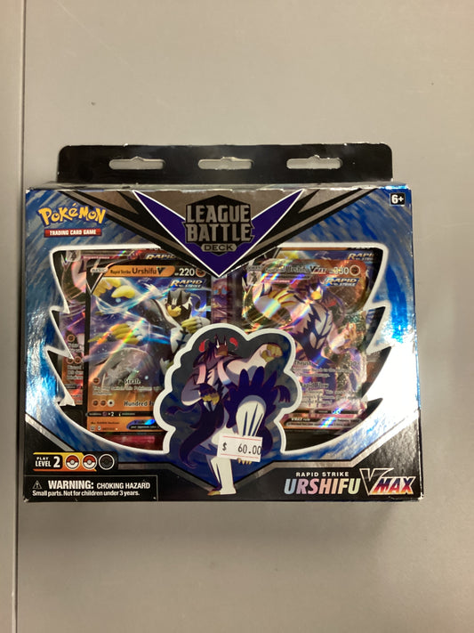 Pokemon TCG Sealed Rapid Strike Urshifu VMAX League Battle Deck