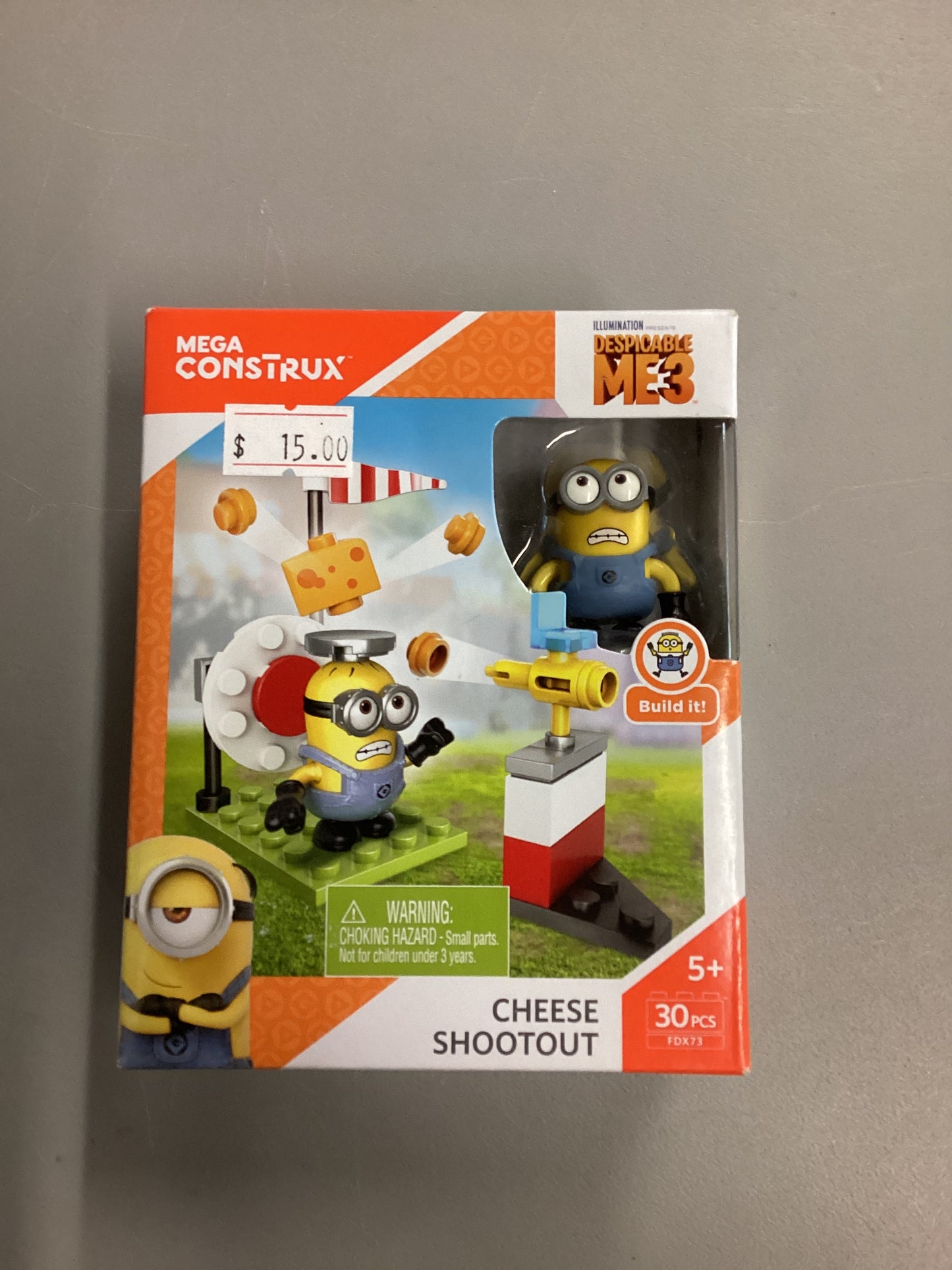 Mega Bloks Despicable Me Cheese Shootout