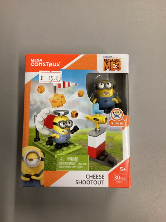 Mega Bloks Despicable Me Cheese Shootout