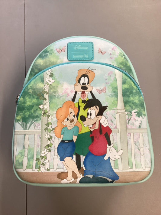 A Goofy Movie Trio Porch Scene Loungefly Mini Backpack