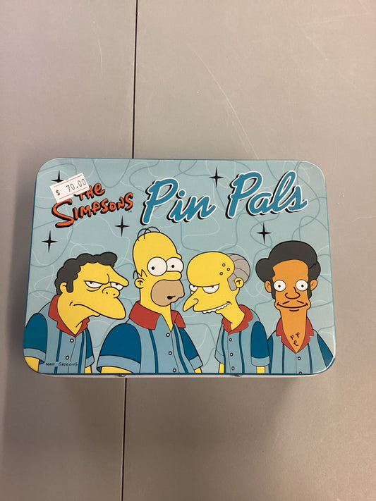 The Simpsons Pin Pals Metal Mini Lunch Tin