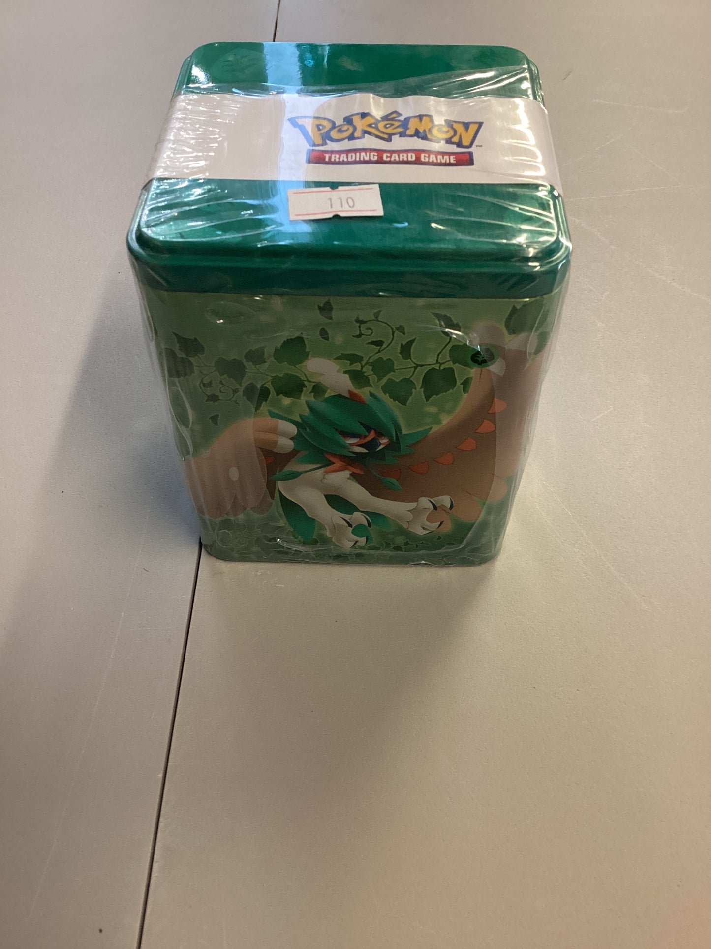 Pokemon TCG Stacking Tin Grass