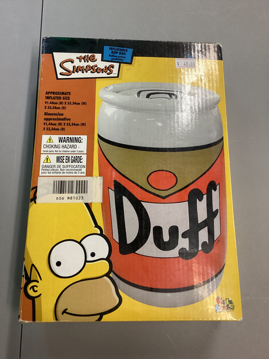 The Simpsons Inflatable Duff Bop Bag