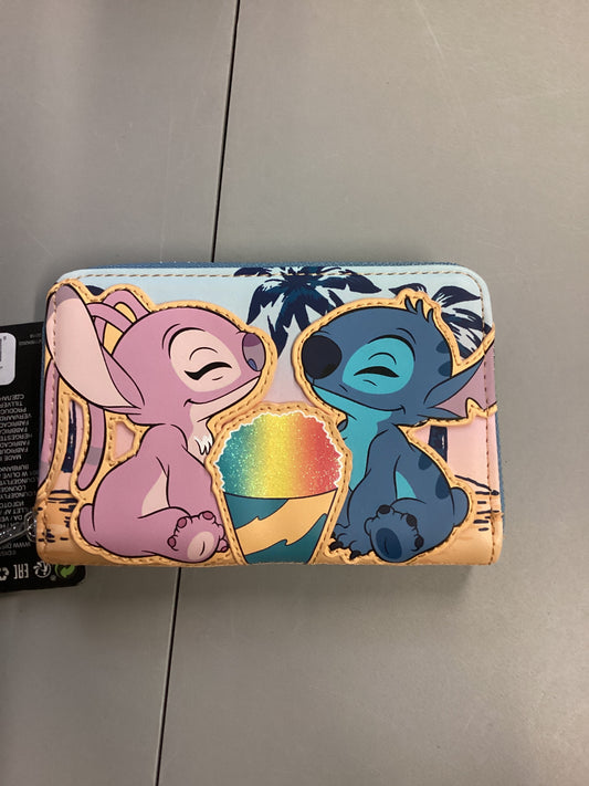 Stitch And Angel Beach Date Loungefly Wallet