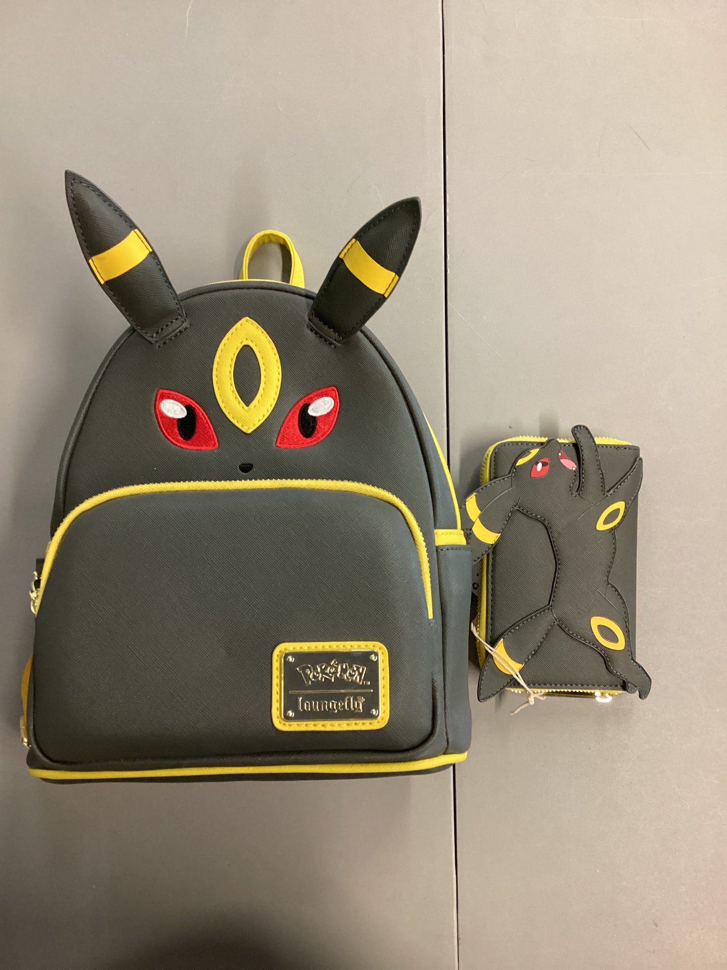 Pokemon Umbreon Loungefly Mini Backpack And Wallet