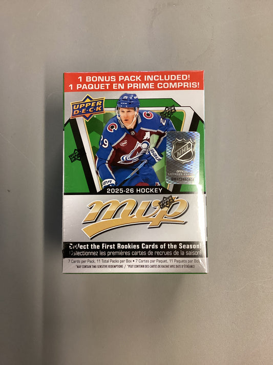 Upper Deck 2025-26 MVP Hockey Blaster Box