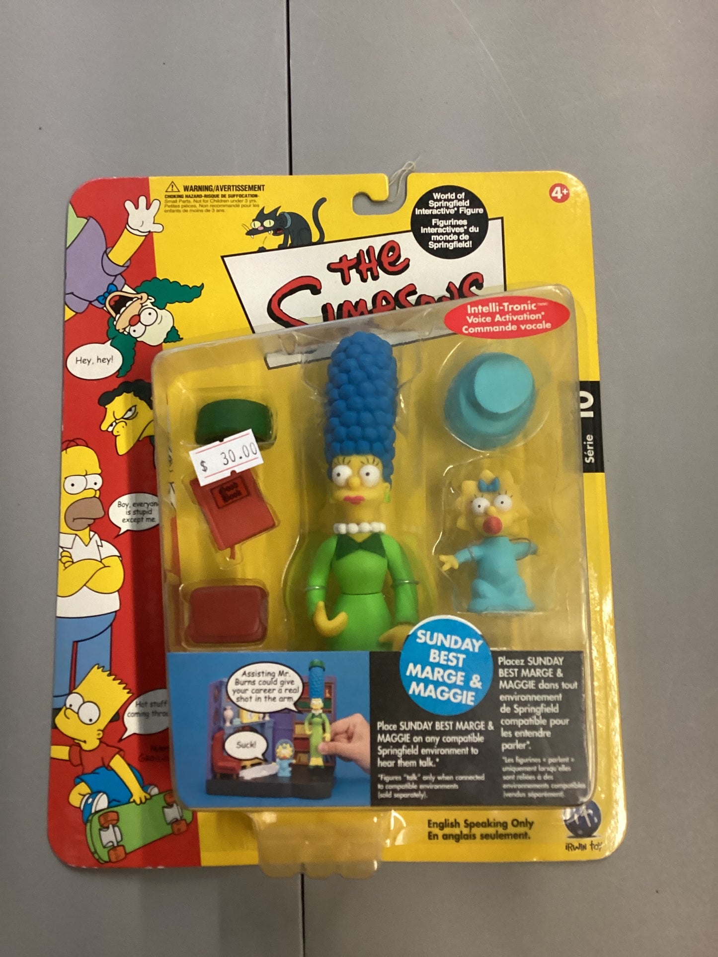 The Simpsons World Of Springfield Sunday Best Marge And Maggie Figures