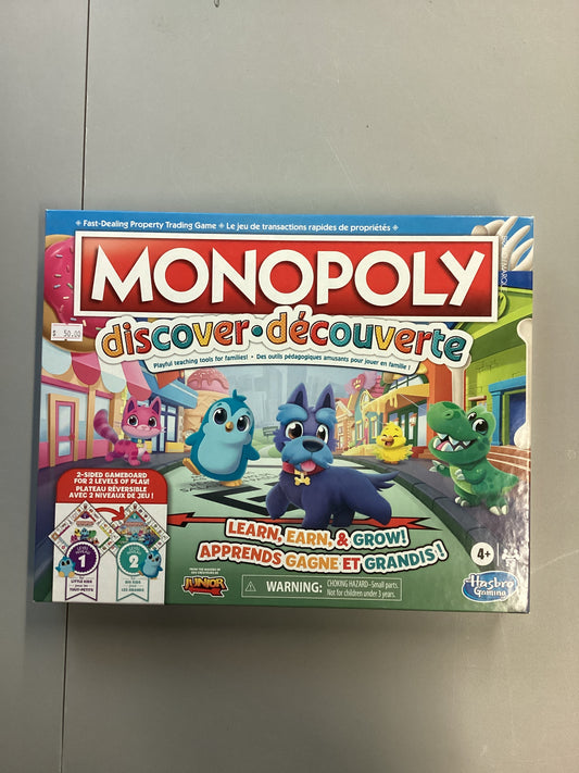 Monopoly Discover Board Game